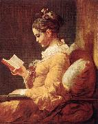 Jean Honore Fragonard A Young Girl Reading Germany oil painting artist